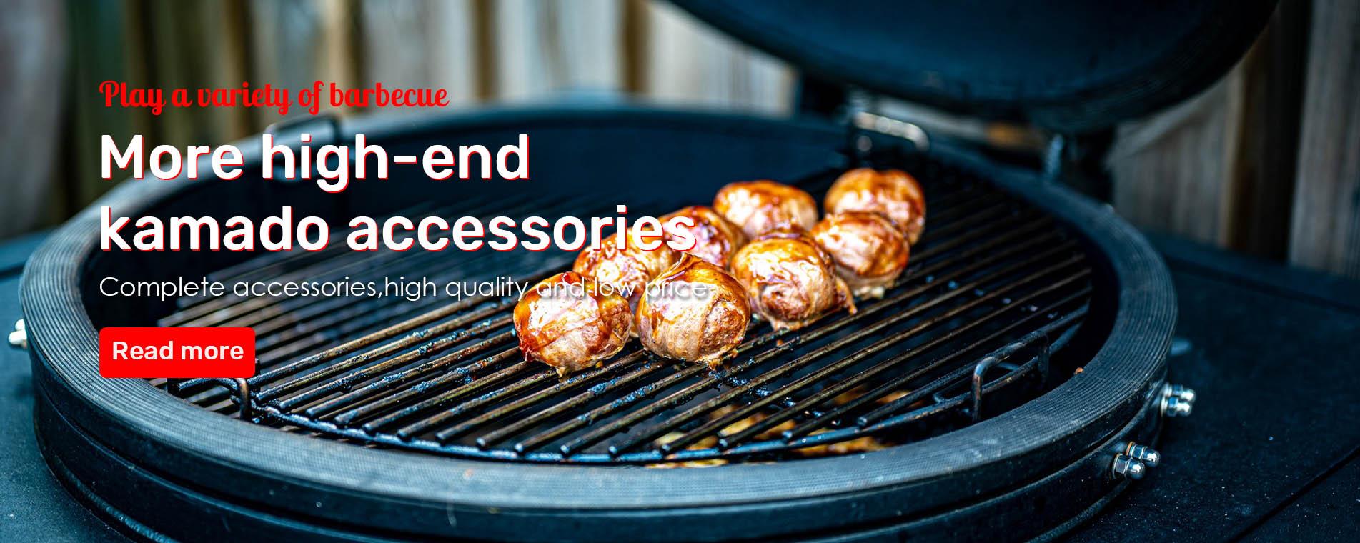 Complete kamado accessoires, hoge kwaliteit en lage prijs