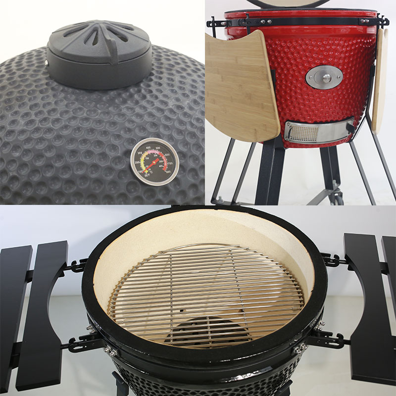 Ceramic grill kamado source factory